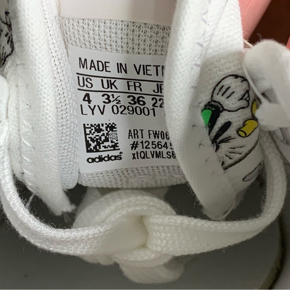 NWT Adidas Nezza  X Disney Sporty Goofy Sneakers - Picture 10 of 13